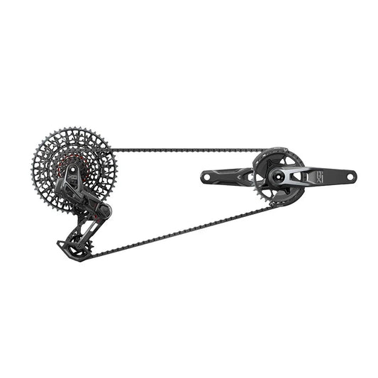 X0 T-Type Eagle Transmission Groupset - 165mm Crank 32t Chainring AXS POD Controller 10-52t Cassette Rear Derailleur Chain V2 - Bicycle Warehouse