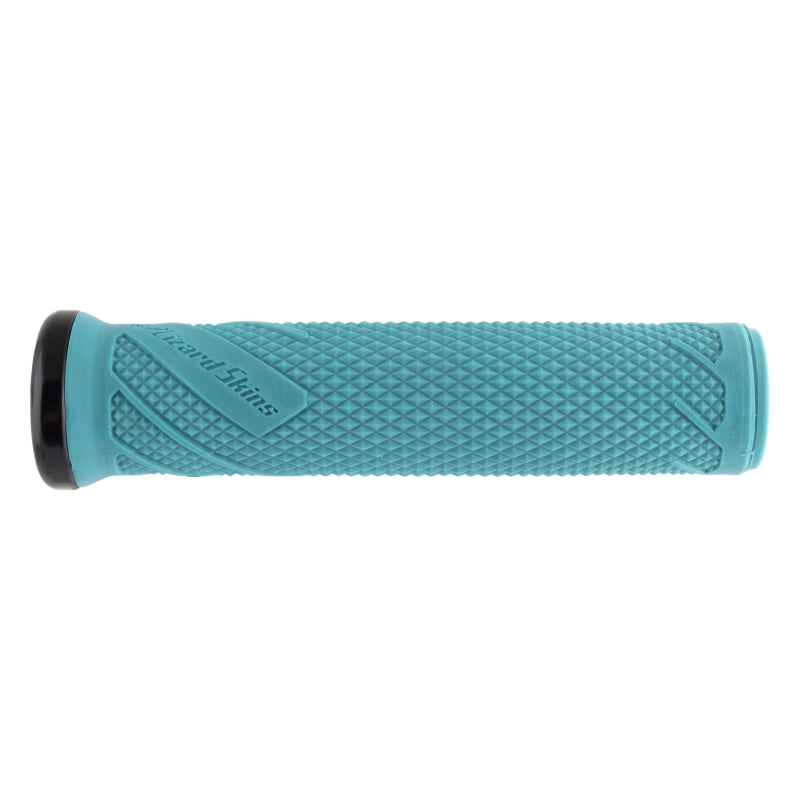 Wasatch Lock-On Grips - Teal - Bicycle Warehouse