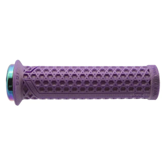 Vans v2.1 Lock-On Grips - Iridescent Purple Oil Slick - Bicycle Warehouse
