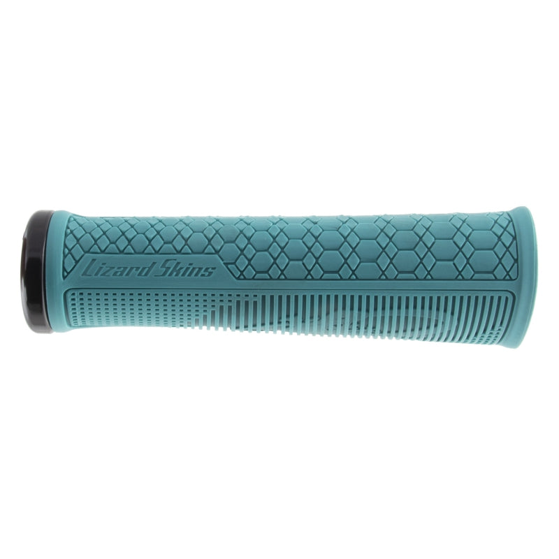 Gradient Lock-On Grips - Teal - Bicycle Warehouse