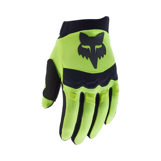 Youth Dirtpaw Gloves - Yellow - Bicycle Warehouse