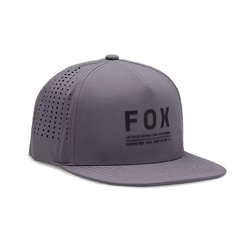 Fox Non Stop Tech Snapback Hat - Headwear - Bicycle Warehouse