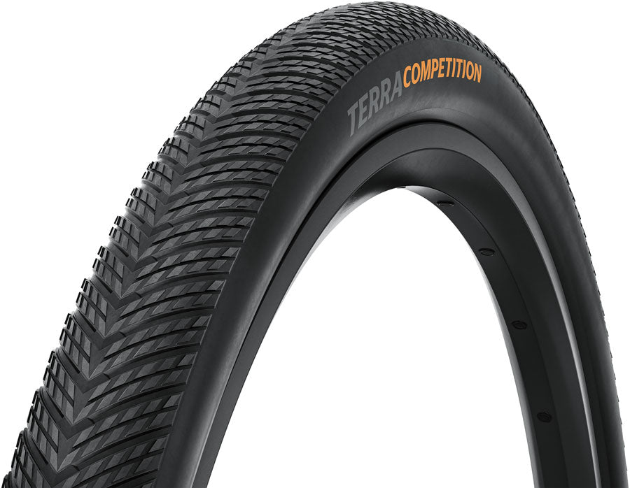Continental Terra Competition Tire - 700 x 45 Tubeless Folding BLK Grip Trail Casing E25