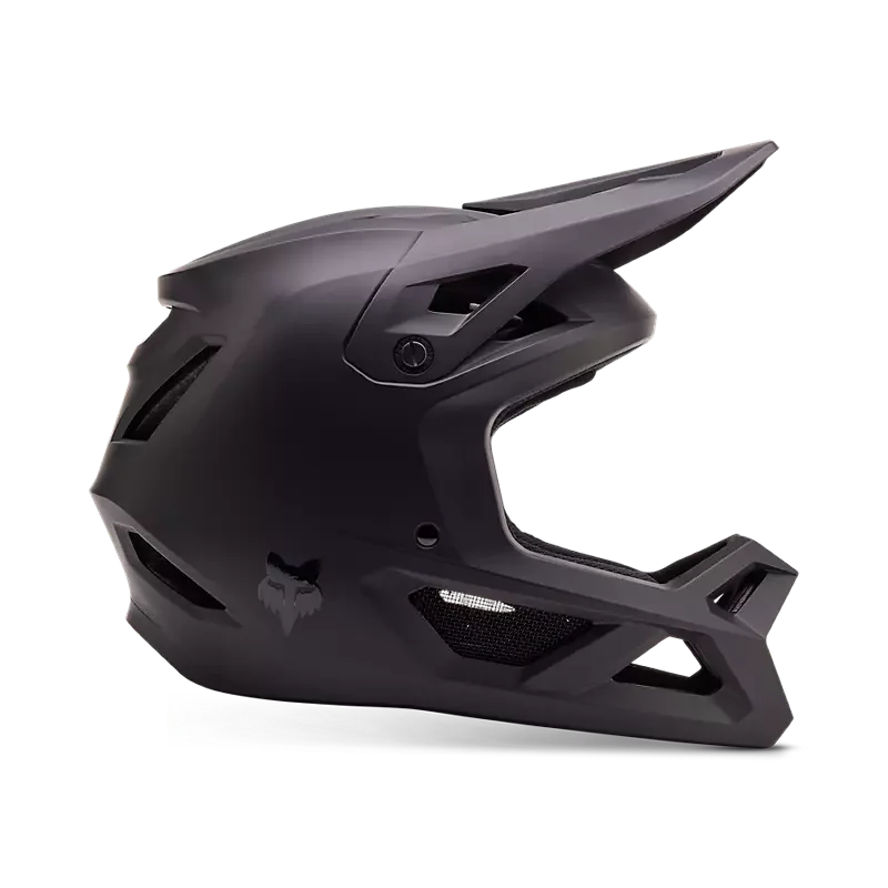 Fox Rampage Matte Black Helmet - Helmets - Bicycle Warehouse