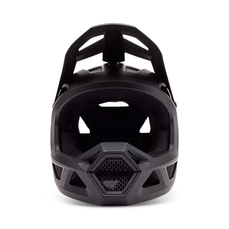 bike helmet with long visor Fox Rampage Helmet - Matte Black