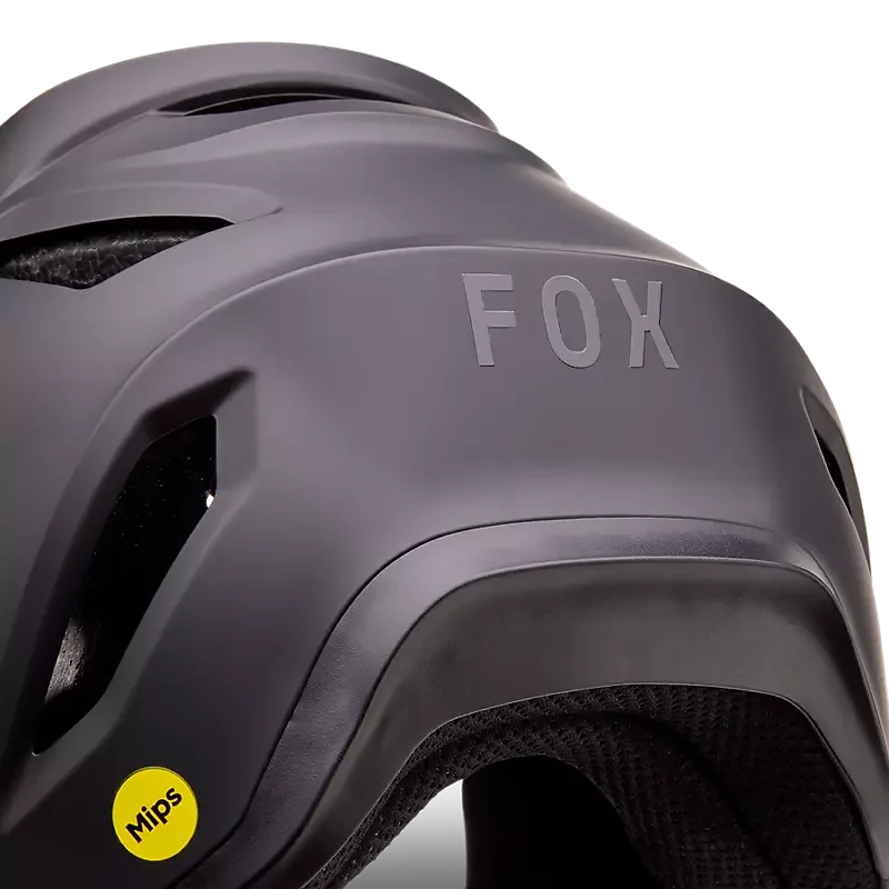 Fox Racing Rampage MIPS Downhill MTB Helmet – Matte Black, Large, CLOSEOUT