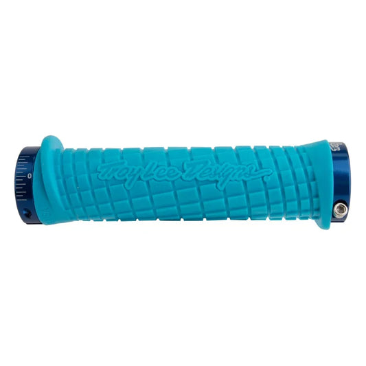 Lock-On MTB Bonus Pack TLD - Aqua/Blue - Bicycle Warehouse