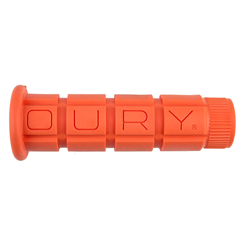 Oury Single Compound Grips - Orange - Bicycle Warehouse