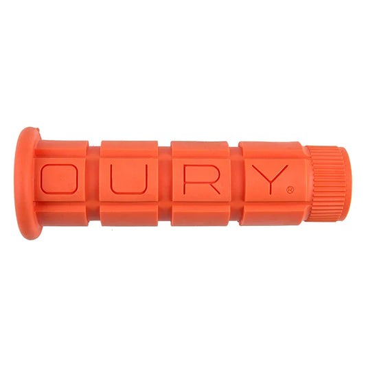 Oury Single Compound Grips - Orange - Bicycle Warehouse