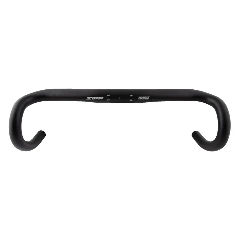 Zipp Service Course 70 Ergo Drop Handlebar - Aluminum 31.8mm 42cm Bead Blast BLK B2 - Bicycle Warehouse