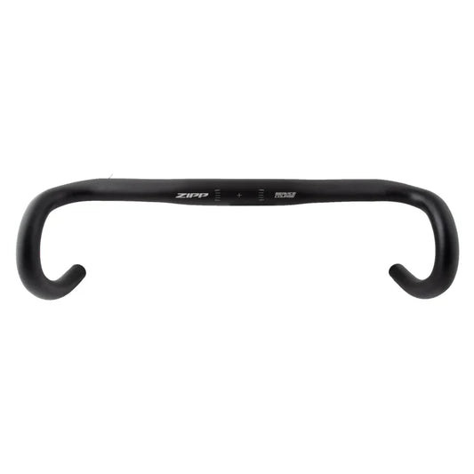 Zipp Service Course 70 Ergo Drop Handlebar - Aluminum 31.8mm 44cm Bead Blast BLK B2 - Bicycle Warehouse