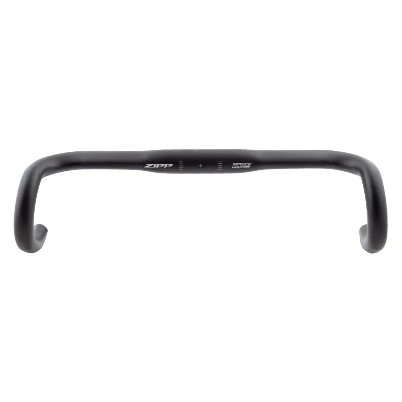 Zipp Service Course 70 XPLR Drop Handlebar - Aluminum 31.8mm 42cm Bead Blast BLK A2 - Bicycle Warehouse