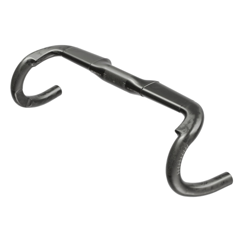 Zipp SL-80 Race Drop Handlebar - Carbon 31.8mm 38cm Natural Carbon w/ Matte Logos A1 - Bicycle Warehouse