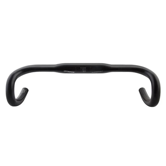 Full Speed Ahead Gossamer Compact Drop Handlebar - Aluminum 31.8mm 42cm BLK - Bicycle Warehouse