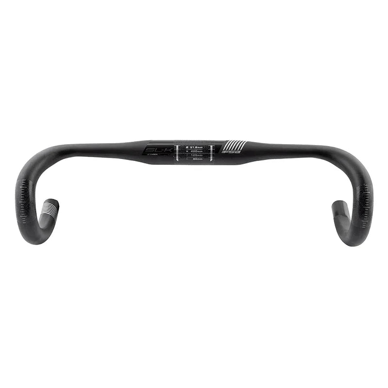 Full Speed Ahead SL-K Compact Drop Handlebar - Carbon 31.8mm 42cm Black - Bicycle Warehouse
