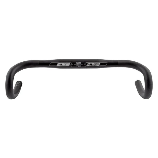 Full Speed Ahead Omega Compact Drop Handlebar - Aluminum 31.8mm 44cm Black - Bicycle Warehouse