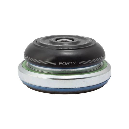 40 IS41/28.6 IS52/40 Short Cover Headset Black - Bicycle Warehouse