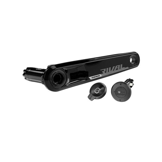 Rival AXS Power Meter Left Crank Arm Spindle Upgrade Kit - 160mm DUB Spindle Interface BLK D1 - Bicycle Warehouse