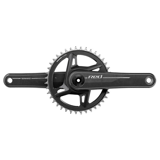 RED 1x XPLR Wide Crankset - 175mm 13-Speed 40t 8-Bolt Direct Mount DUB Spindle Natural Carbon E1 - Bicycle Warehouse