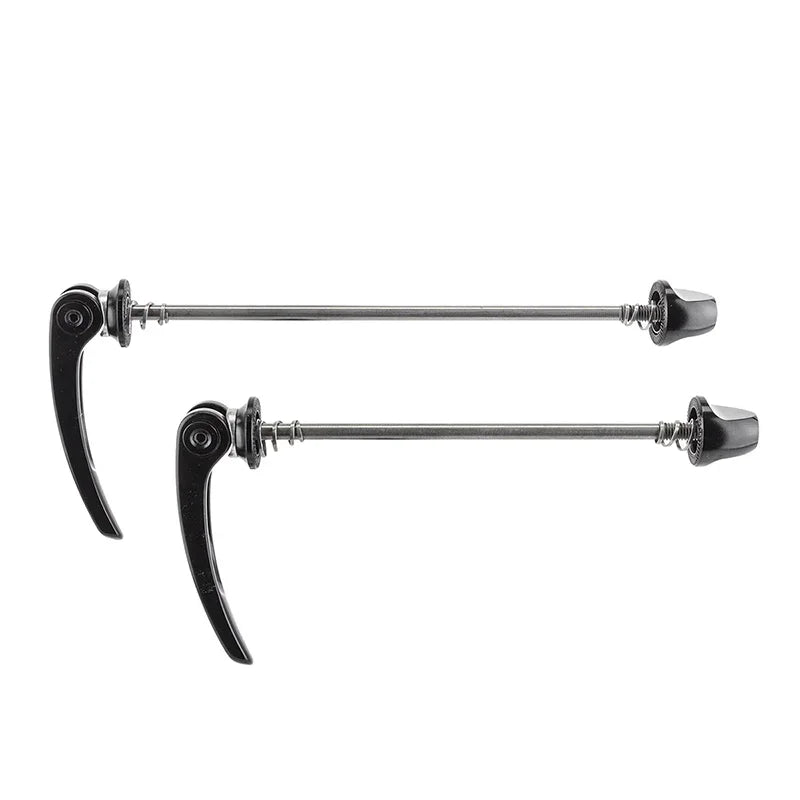 Zipp Tangente Quick Release Skewer Set - 100mm/130mm Titanium BLK With BLK Logo - Bicycle Warehouse
