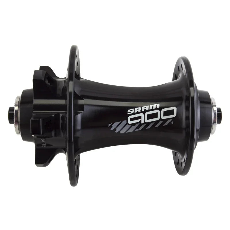 SRAM 900 Front Hub - 15/12/QR x 100mm 6-Bolt Black 32h - Bicycle Warehouse