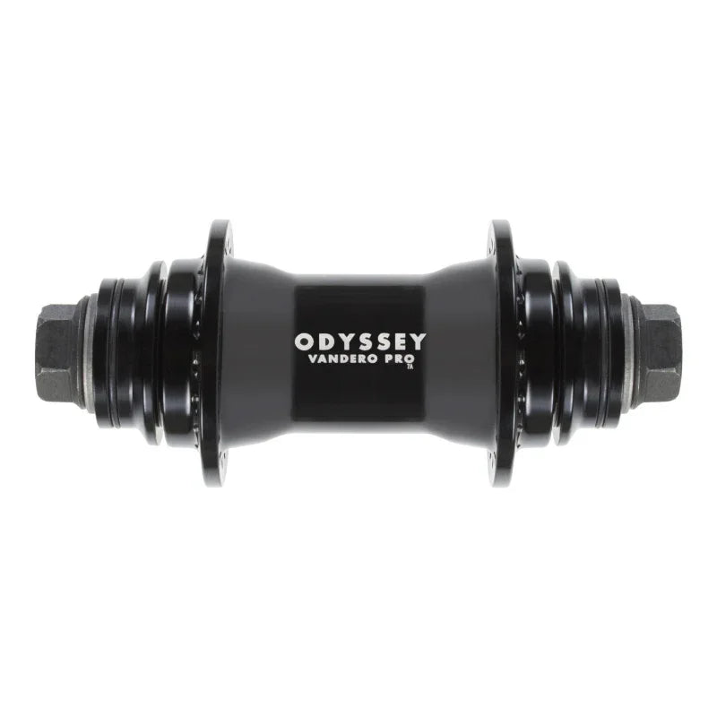Vandero Pro Hub Front Black - Bicycle Warehouse