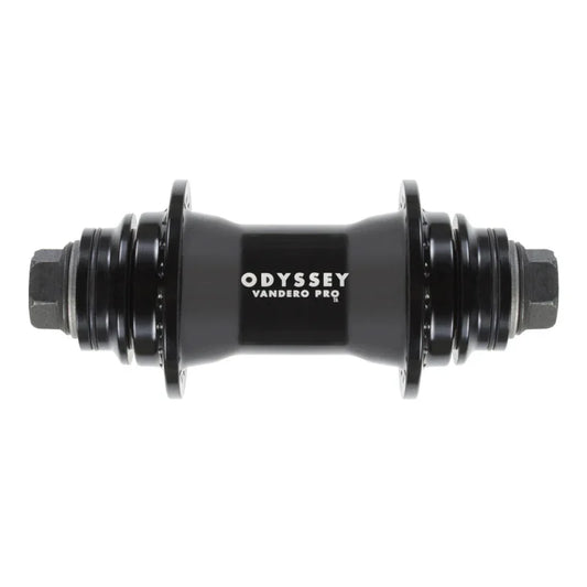 Vandero Pro Hub Front Black - Bicycle Warehouse