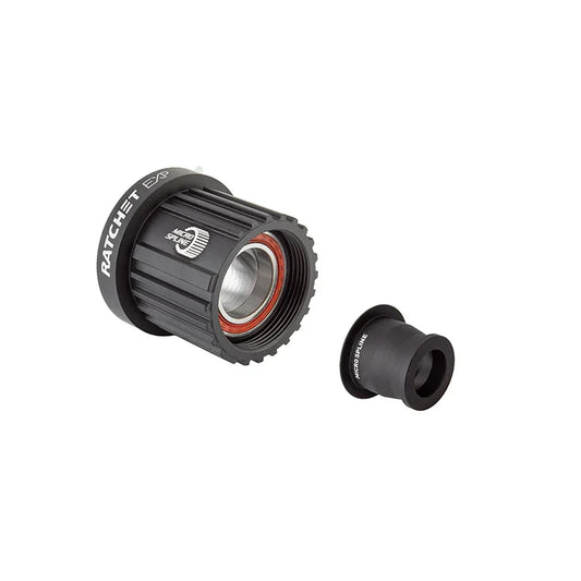 Ratchet EXP Freehub Body - Shimano Micro Spline Light Aluminum Sealed Bearing Kit w/ End Cap 12 x 142/148 mm - Bicycle Warehouse