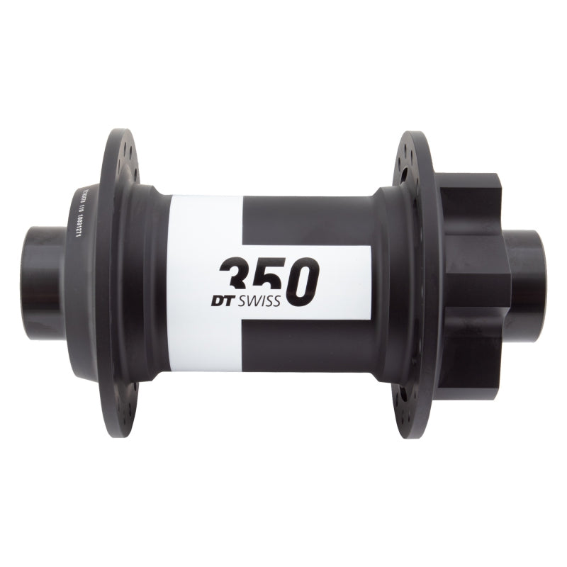 DT Swiss 350 Front Hub - 20 x 110mm DH Boost 6-Bolt Black 32H - Bicycle Warehouse