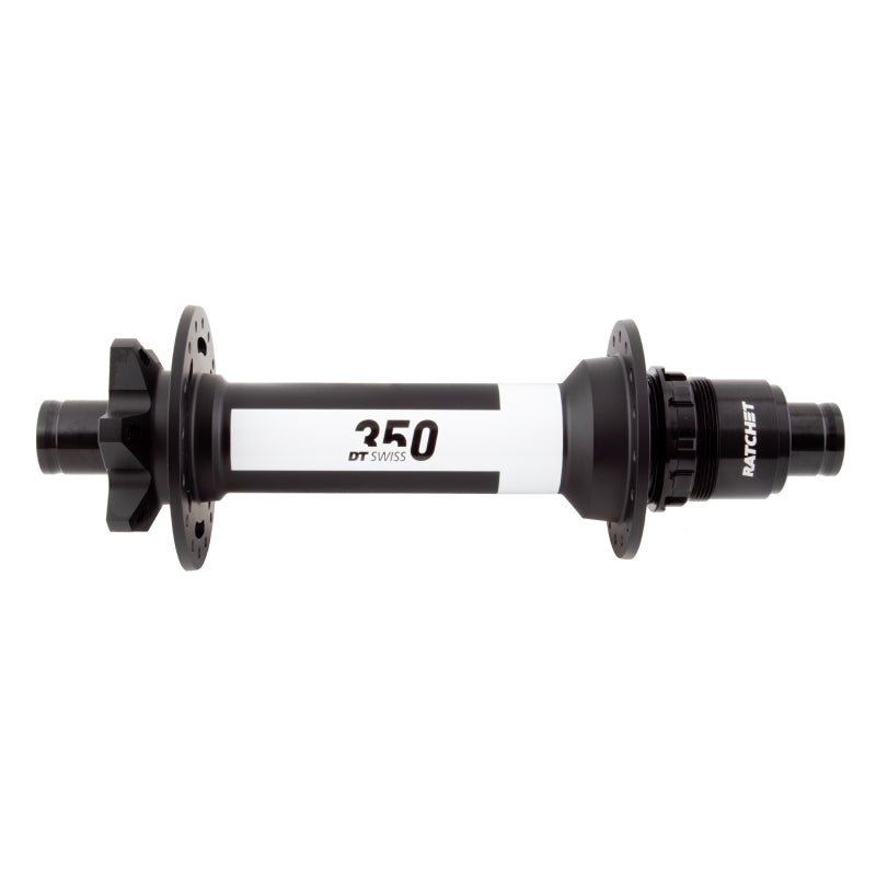 DT Swiss 350 Rear Hub - 12 x 197mm 6-Bolt XD Black 32H 36pt - Bicycle Warehouse