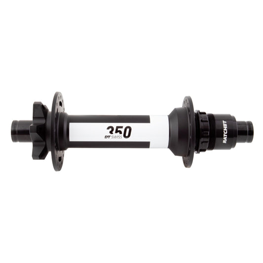 DT Swiss 350 Rear Hub - 12 x 197mm 6-Bolt XD Black 32H 36pt - Bicycle Warehouse