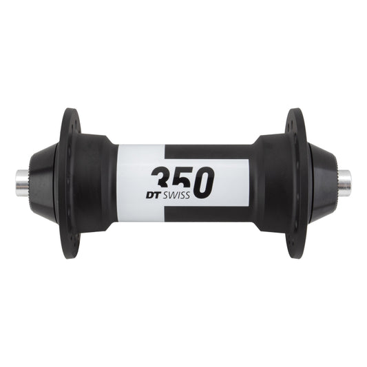 DT Swiss 350 Front Hub - QR x 100mm Rim Brake Black 24H - Bicycle Warehouse