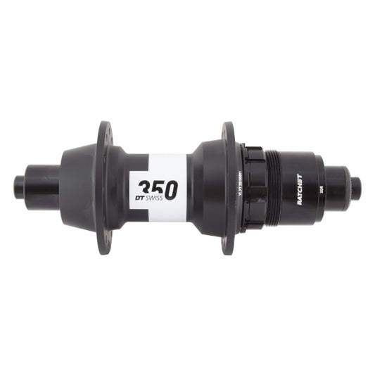 DT Swiss 350 Rear Hub - QR x 130mm Rim Brake XDR Black 24H 36pt - Bicycle Warehouse