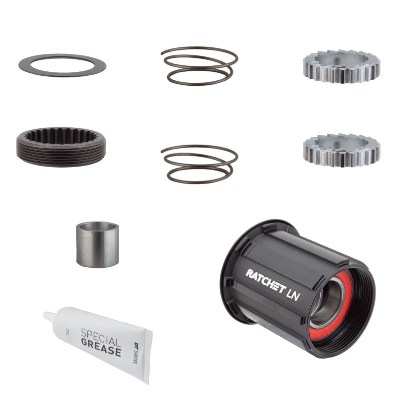 Ratchet LN Freehub Body Upgrade Kit - Shimano HG 11 Road Standard Aluminum Sealed Bearing 18T - Bicycle Warehouse