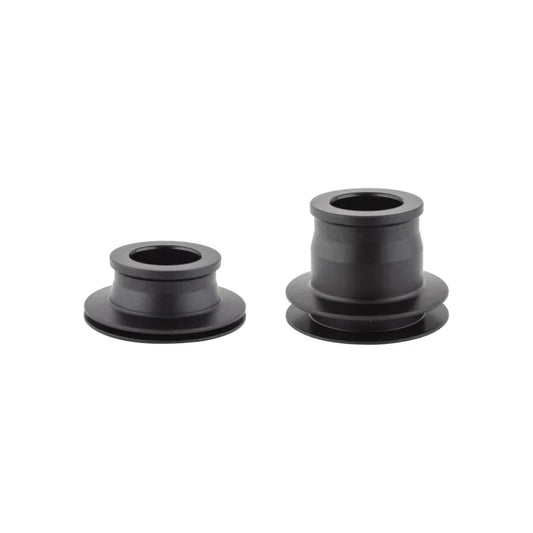Front Axle Conversion Kit - 12 mm Thru axle Press fit Universal BLK - Bicycle Warehouse
