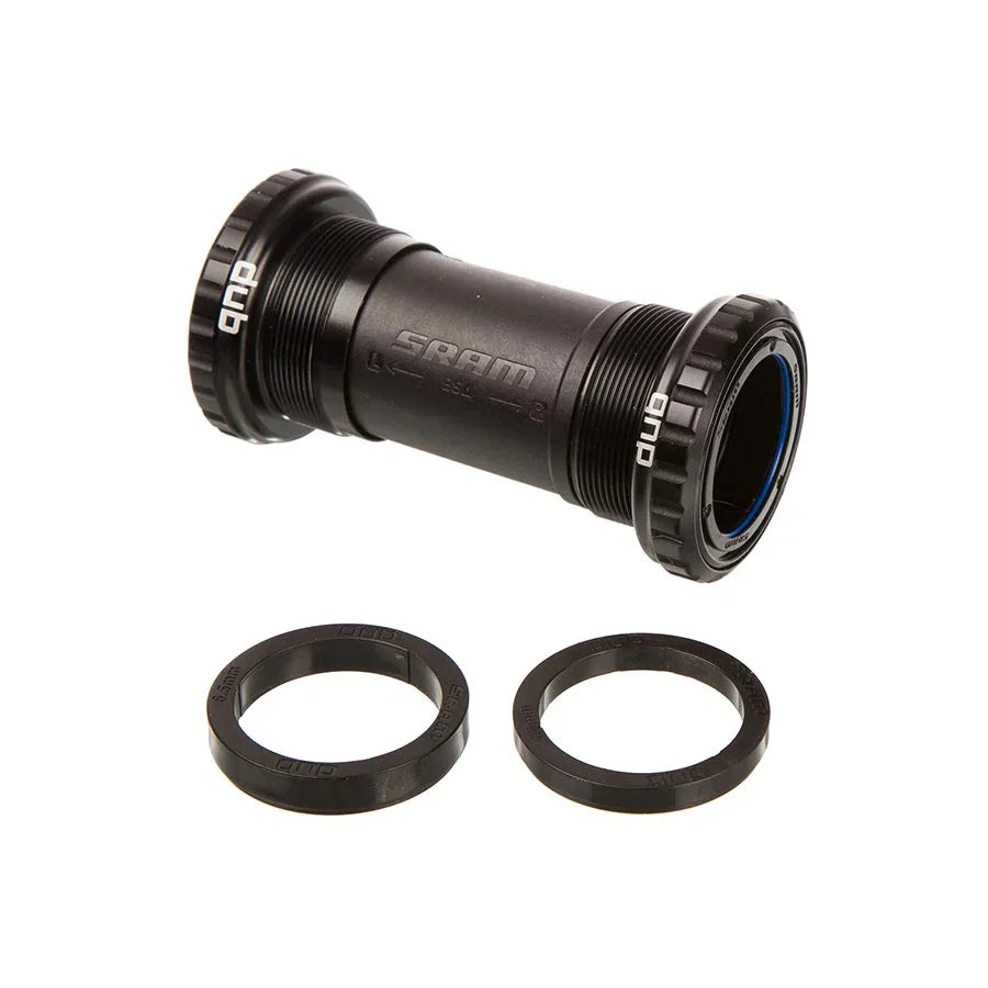 DUB English Bottom Bracket - English/BSA 73mm E-Type SuperBoost + Black - Bicycle Warehouse