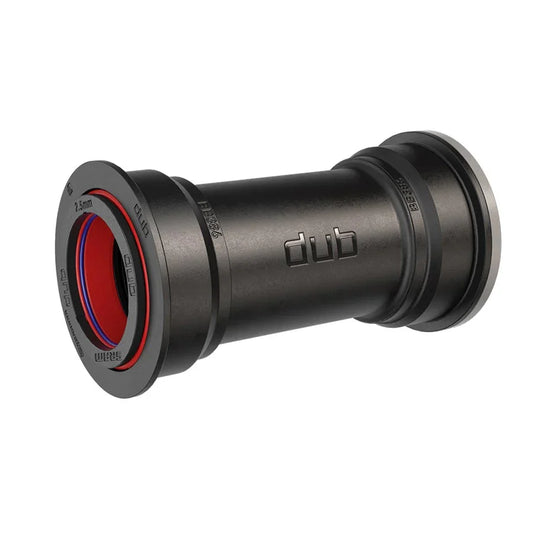 DUB Wide PressFit Bottom Bracket - PF30/BB386 86.5mm Road Black - Bicycle Warehouse
