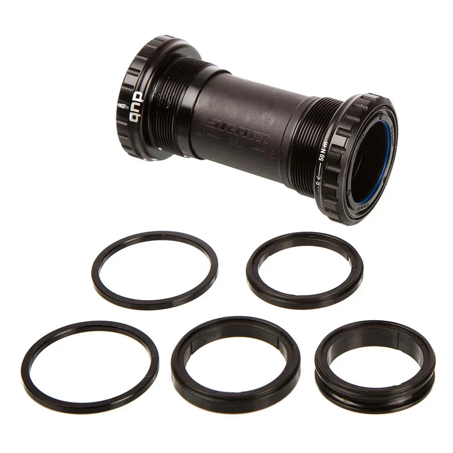DUB English Bottom Bracket - English/BSA 68/73mm MTB Boost 55mm CL BLK - Bicycle Warehouse