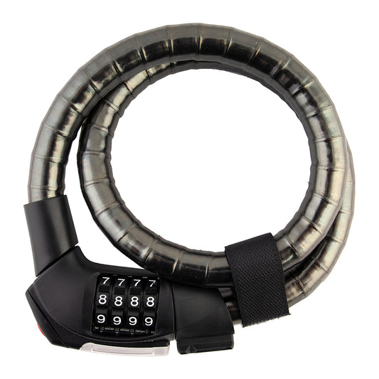 Kryptonite KryptoFlex 2080 Armored 20mm 2`7.5`/80cm Combo Blk Included 2080 - Bicycle Warehouse