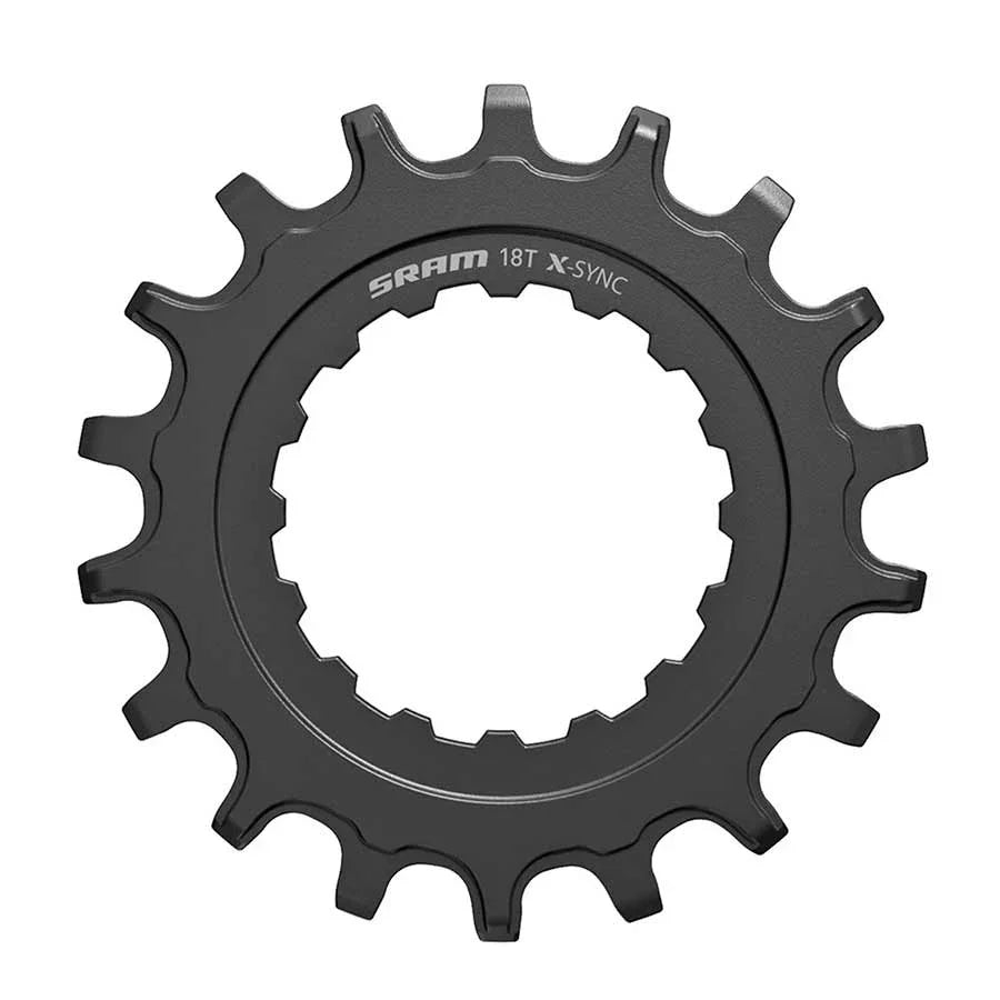 X-Sync EX1 Sprocket Chainring for Bosch Motors 18T Straight Steel - Bicycle Warehouse
