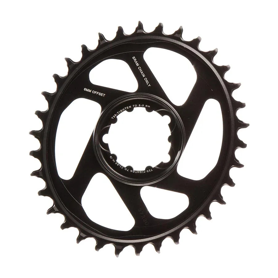 X-Sync 2 Eagle Oval Direct Mount Chainring 34T 6mm Offset - Bicycle Warehouse