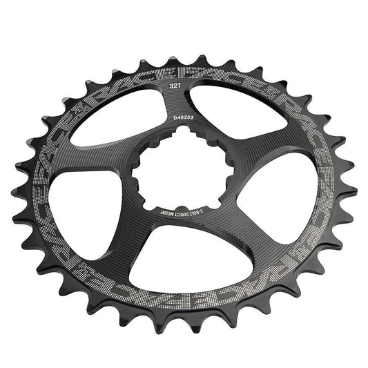 RaceFace Narrow Wide Chainring: Direct Mount 3-Bolt Compatible 32t Black - Bicycle Warehouse