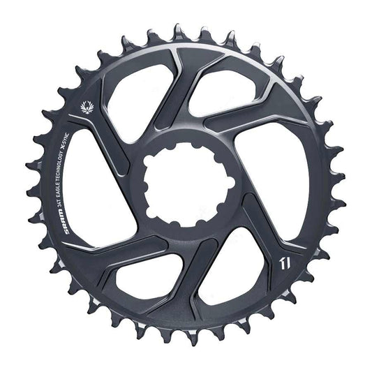 X-Sync Eagle 12sp 6mm DM Chainring Forged 34t Lunar - Bicycle Warehouse