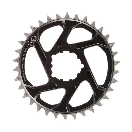 Eagle X-SYNC 2 Direct Mount Chainring - 34t Direct Mount 3mm Offset For Boost Lunar/Polar Grey - Bicycle Warehouse