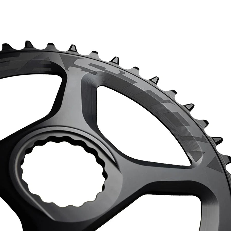 Cycling Direct Mount Shimano 12 Chainring Teeth: 38 Speed: 12 BCD: Direct Mount Cinch Front Alloy Black - Bicycle Warehouse
