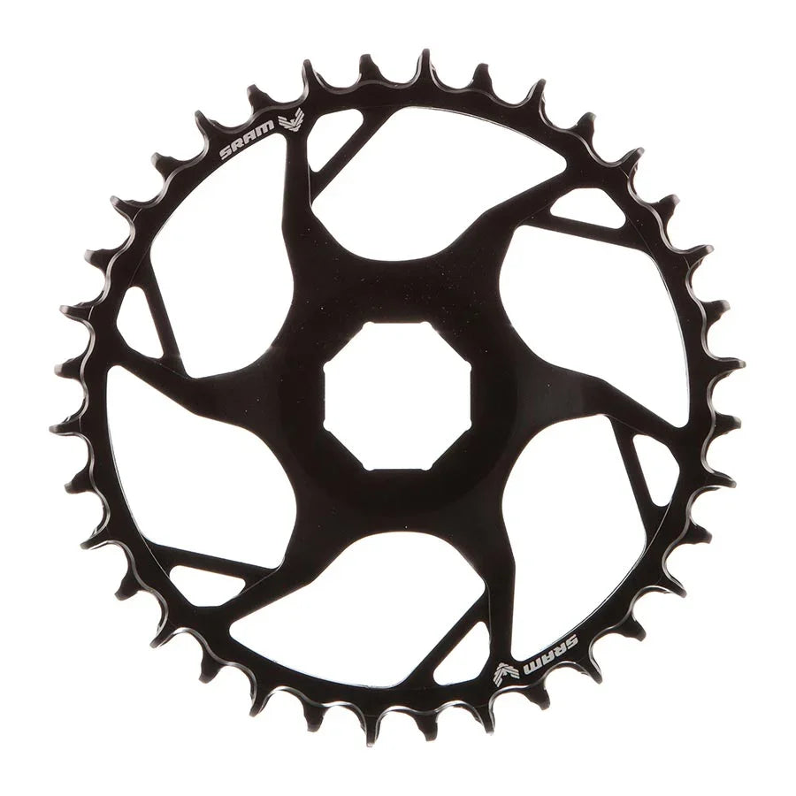T-Type E-MTB Chainring Brose CL55 36t Blk/Slv - Bicycle Warehouse