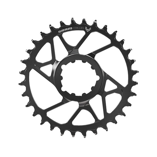 SRAM Eagle 70 T-Type Direct Mount Chainring - 32t 12-Speed 3-Bolt Direct Mount 3mm Offset Steel BLK - Bicycle Warehouse