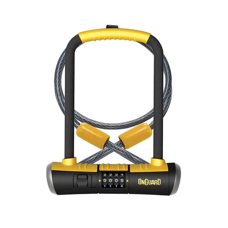 Combo DT 8012C U-Lock 13 mm x 115mm x 230mm / 10mm x 120cm (13mm x 4.5 x 9 / 10mm x 4) - Bicycle Warehouse