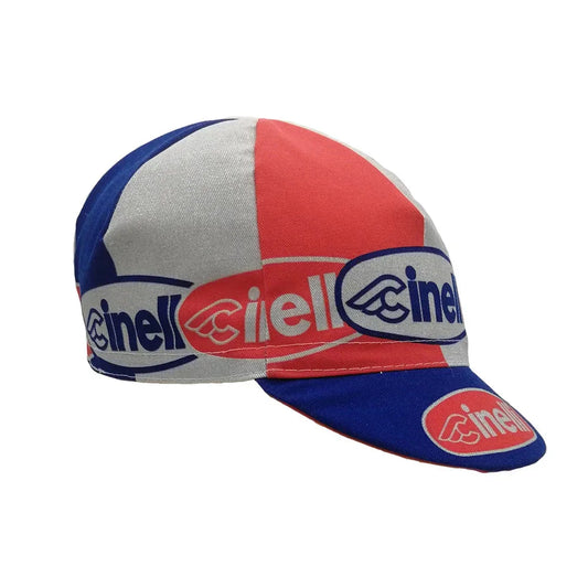 Cycling Cap Oval Red/Blue - Bicycle Warehouse