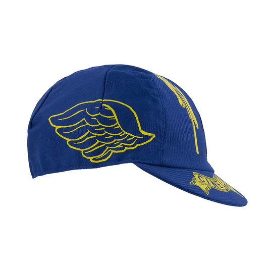 Cycling Cap Milano Bike Veterans Blue - Bicycle Warehouse